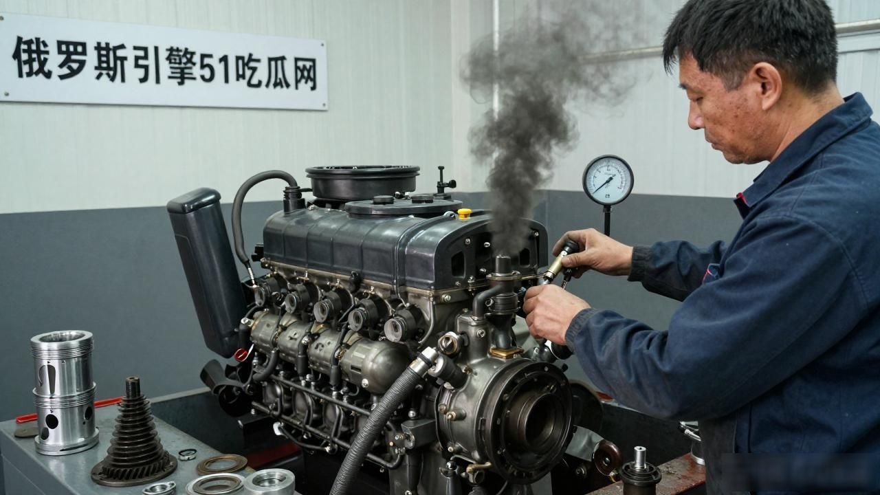 俄罗斯引擎51吃瓜网? 老李修德国客户俄制船用柴油机，冷启动难、缸压不稳配件难寻
